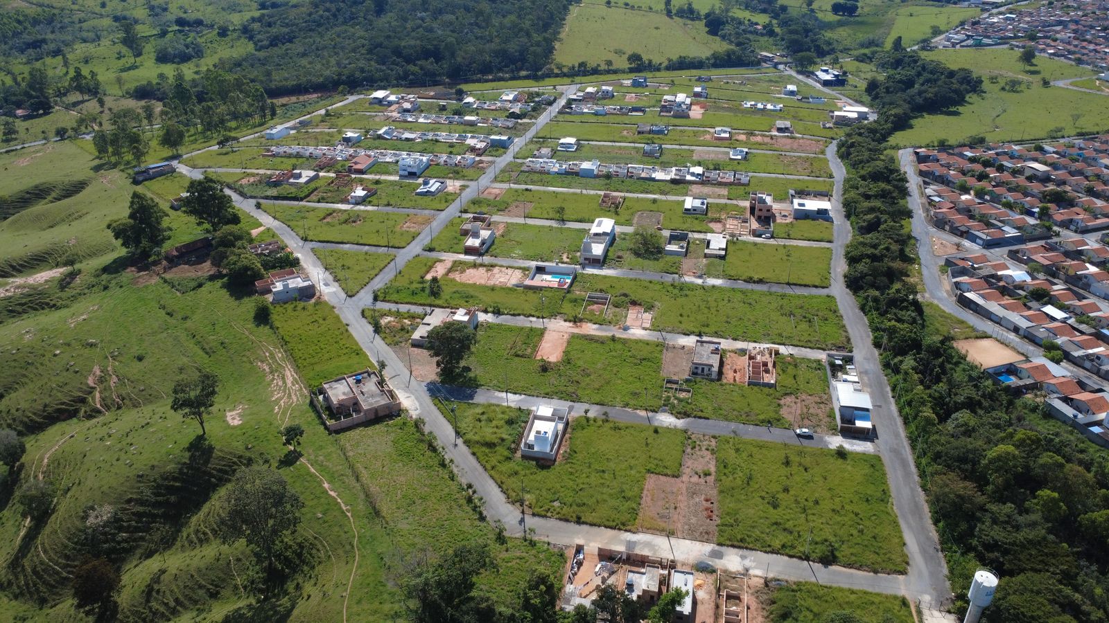 Bairro planejado Stone, exemplo de loteamento entregue