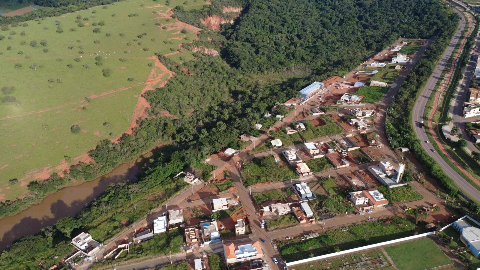Loteamento Stone em fase de implantação